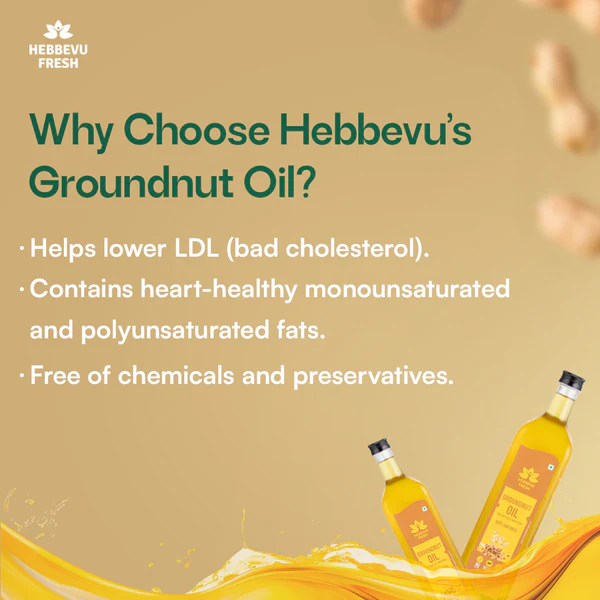 Cold Pressed Groundnut Oil